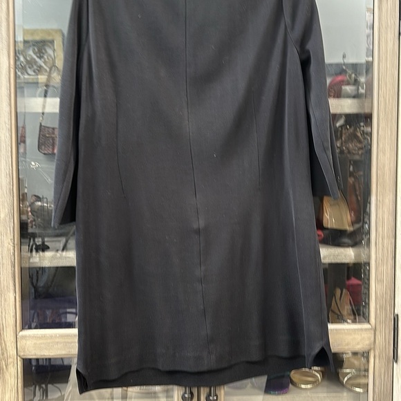 Misook 3/4-Sleeve Knit & Pearly Ribbon Dress Size XS - Picture 6 of 6